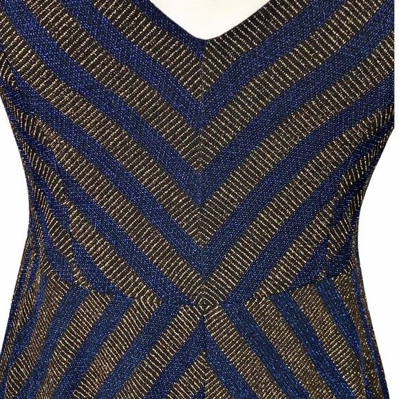 COSMOPOLITAN DRESS THE POPULATION Trista Strappy Dress L - Picture 6 of 12